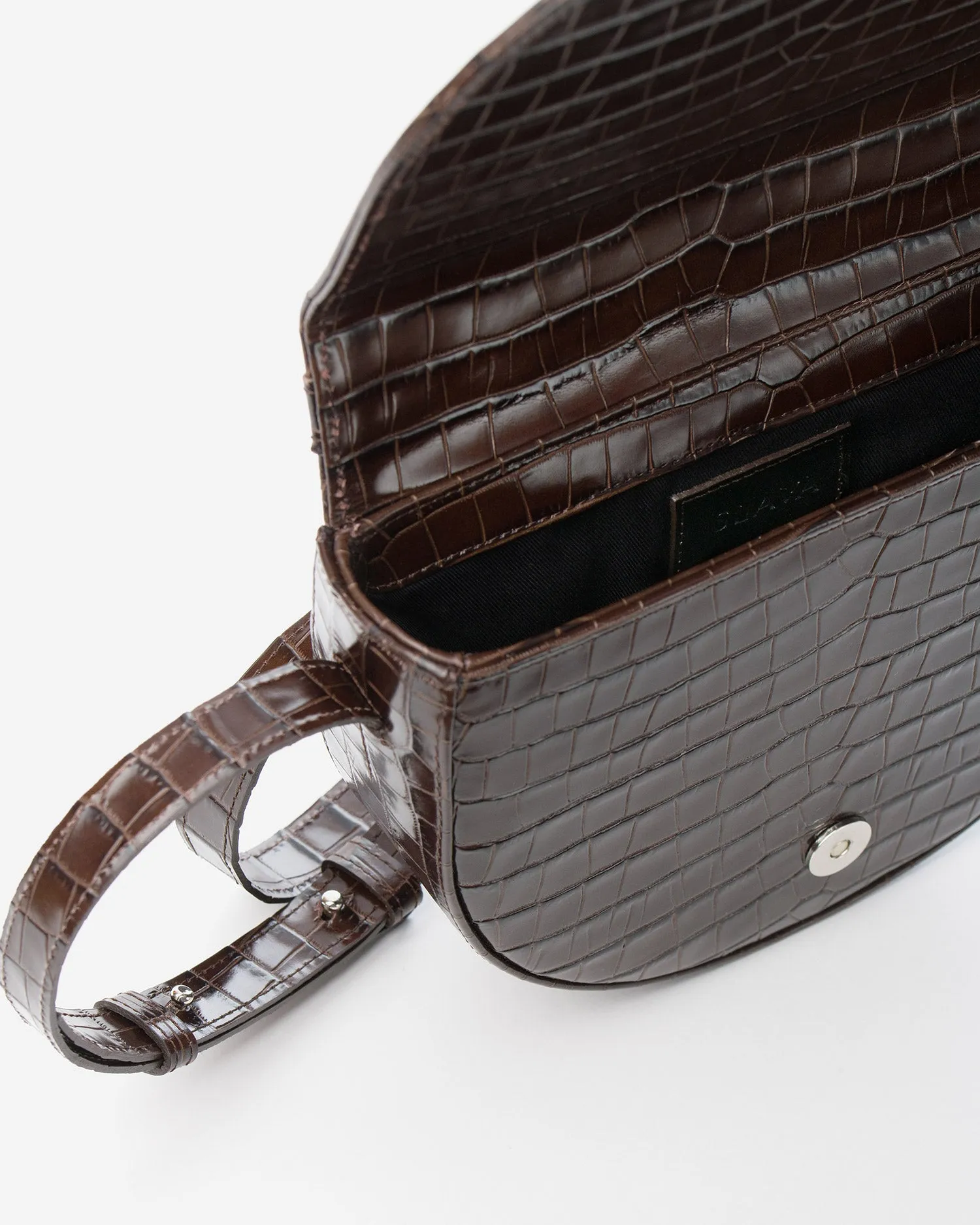 LUNA CROC BROWN