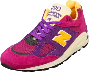 [M990PY2] Mens New Balance 990v2 'MiUSA Teddy Santis Purple Yellow' 10