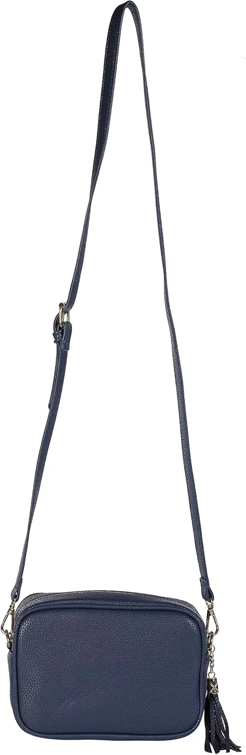 Mabel Crossbody Bag for Women Lightweight mall Shoulder Handbag Bag with Wide Adjustable Canvas Strap, Lightweight - Drew