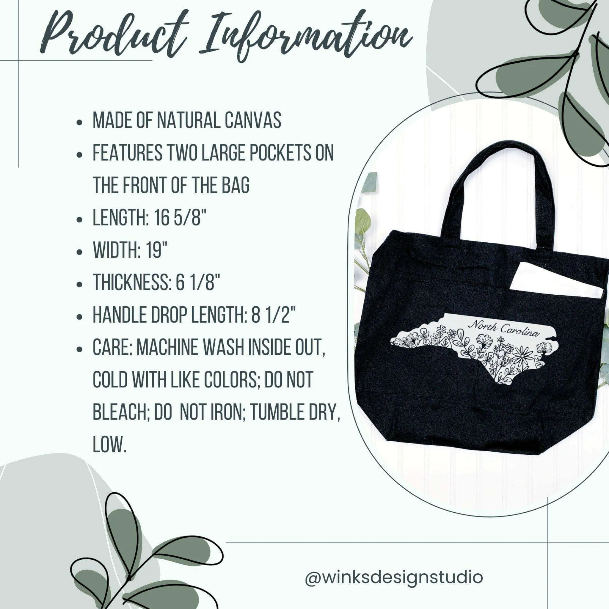 Main Street Fitness Tote with Pockets