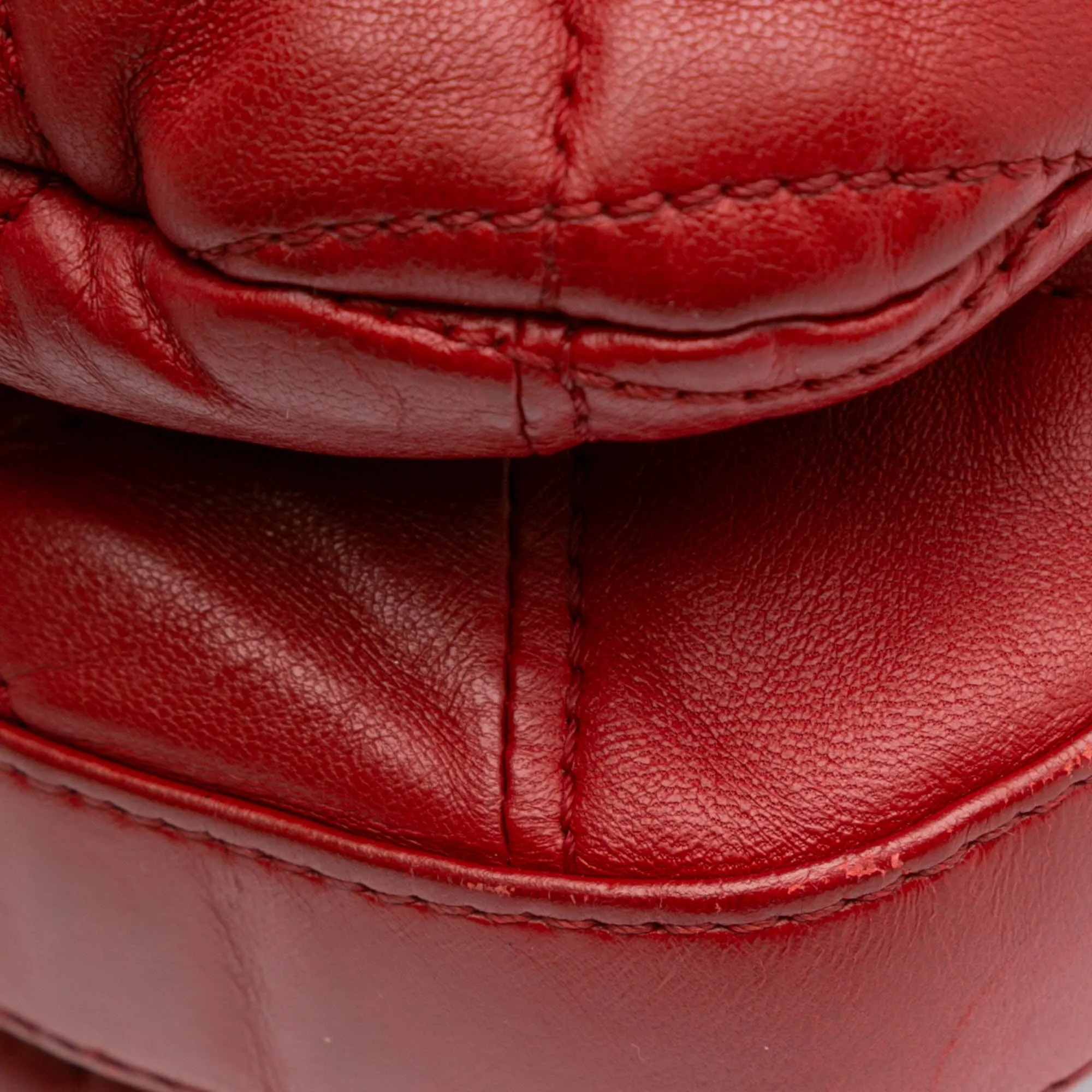 Maxi Lambskin 3 Accordion Flap