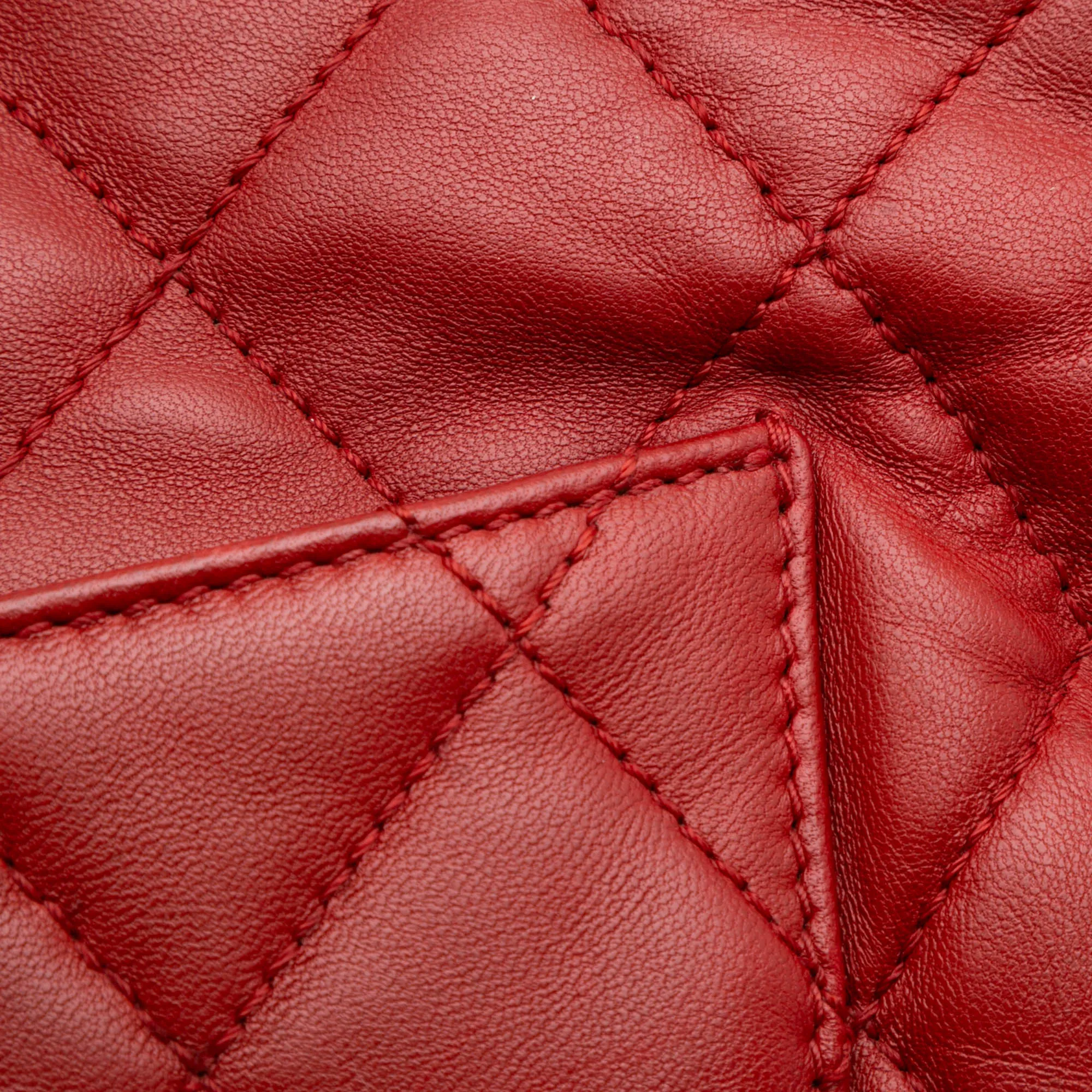 Maxi Lambskin 3 Accordion Flap