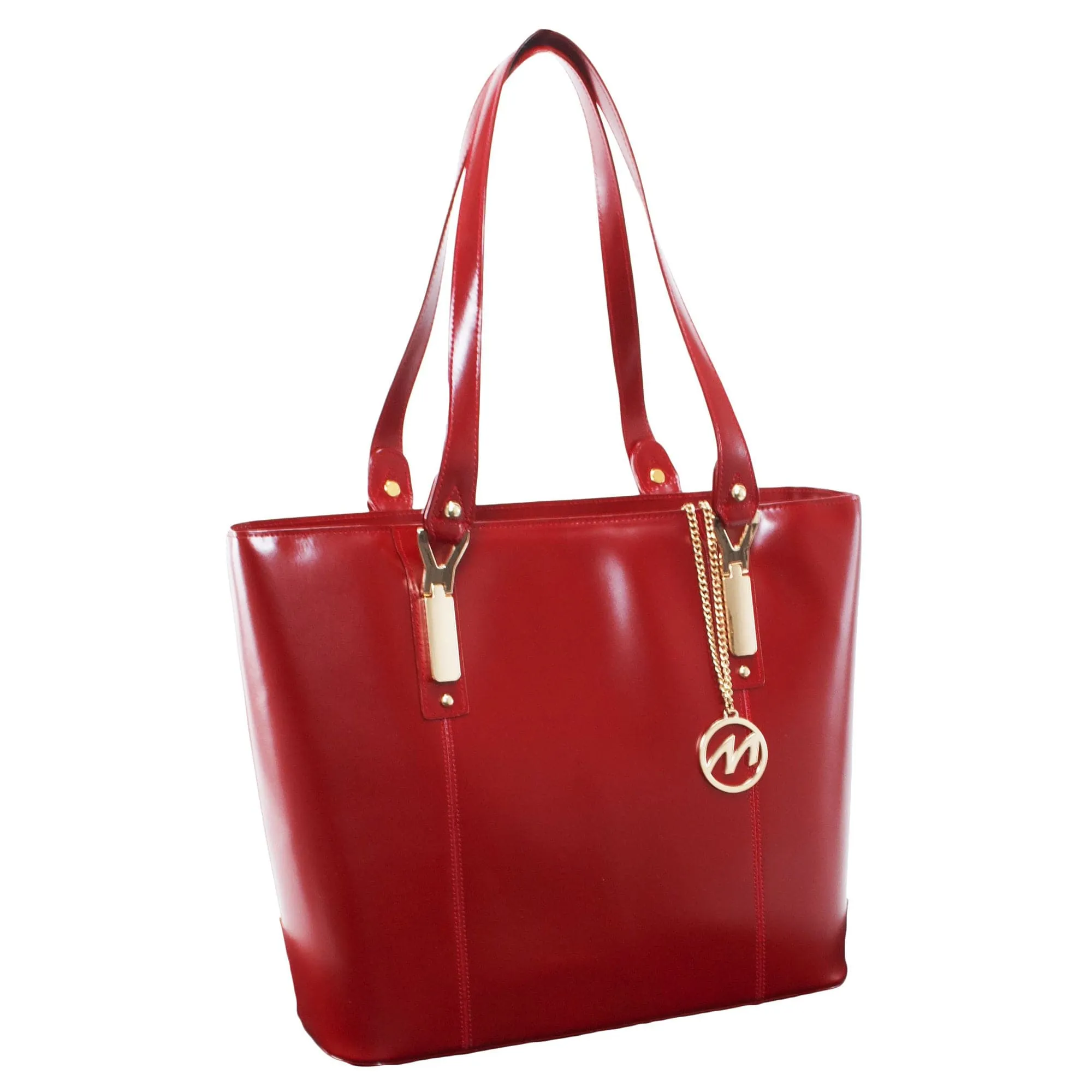 McKlein USA Savarna Leather Tote Bag with Tablet Pocket