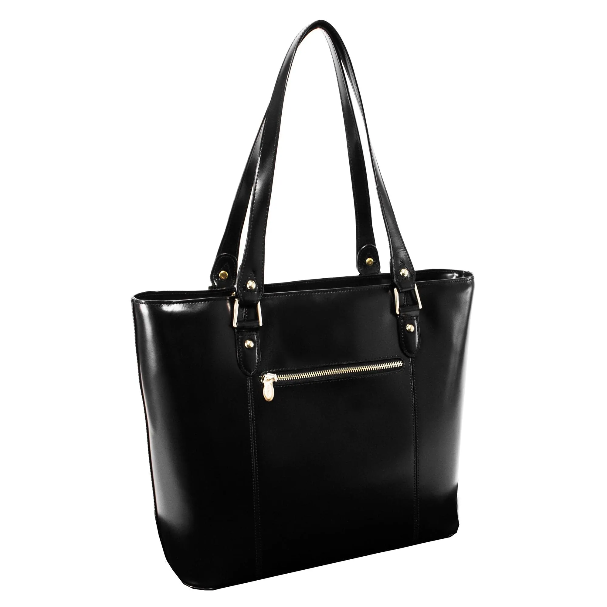 McKlein USA Savarna Leather Tote Bag with Tablet Pocket