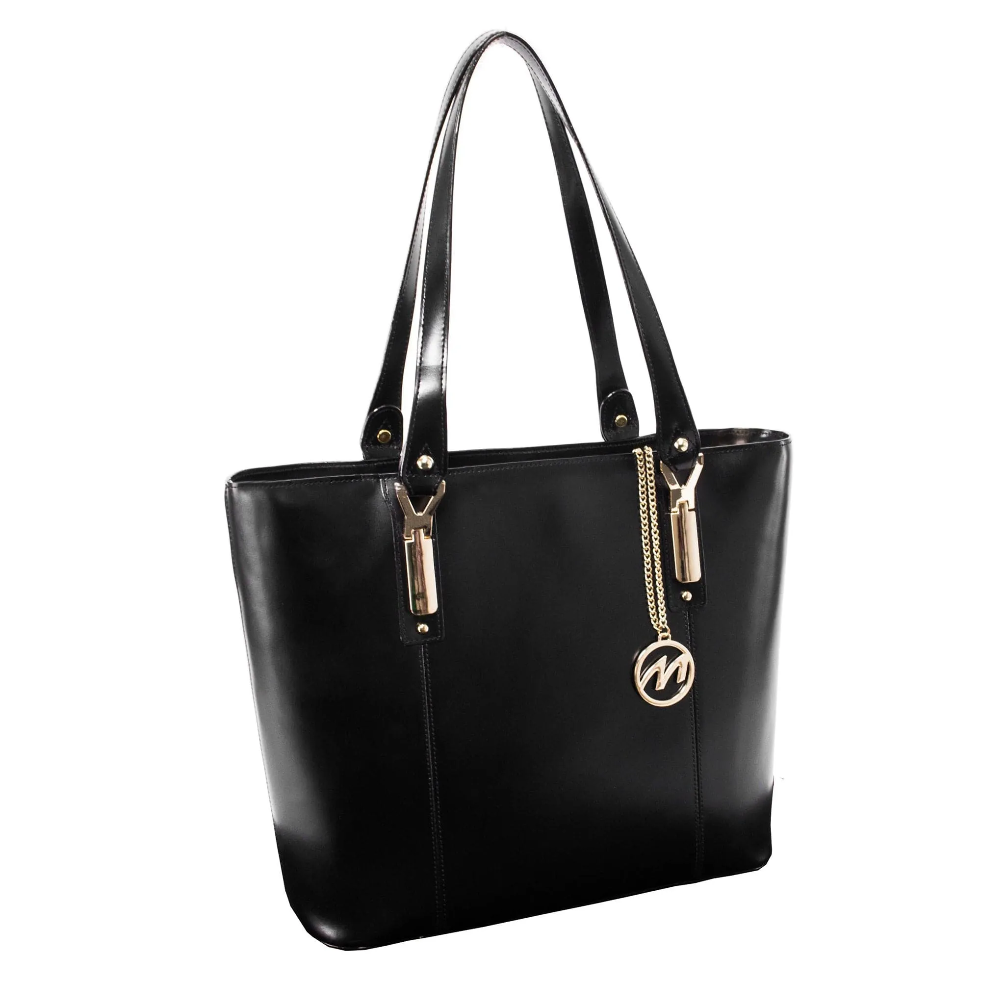 McKlein USA Savarna Leather Tote Bag with Tablet Pocket