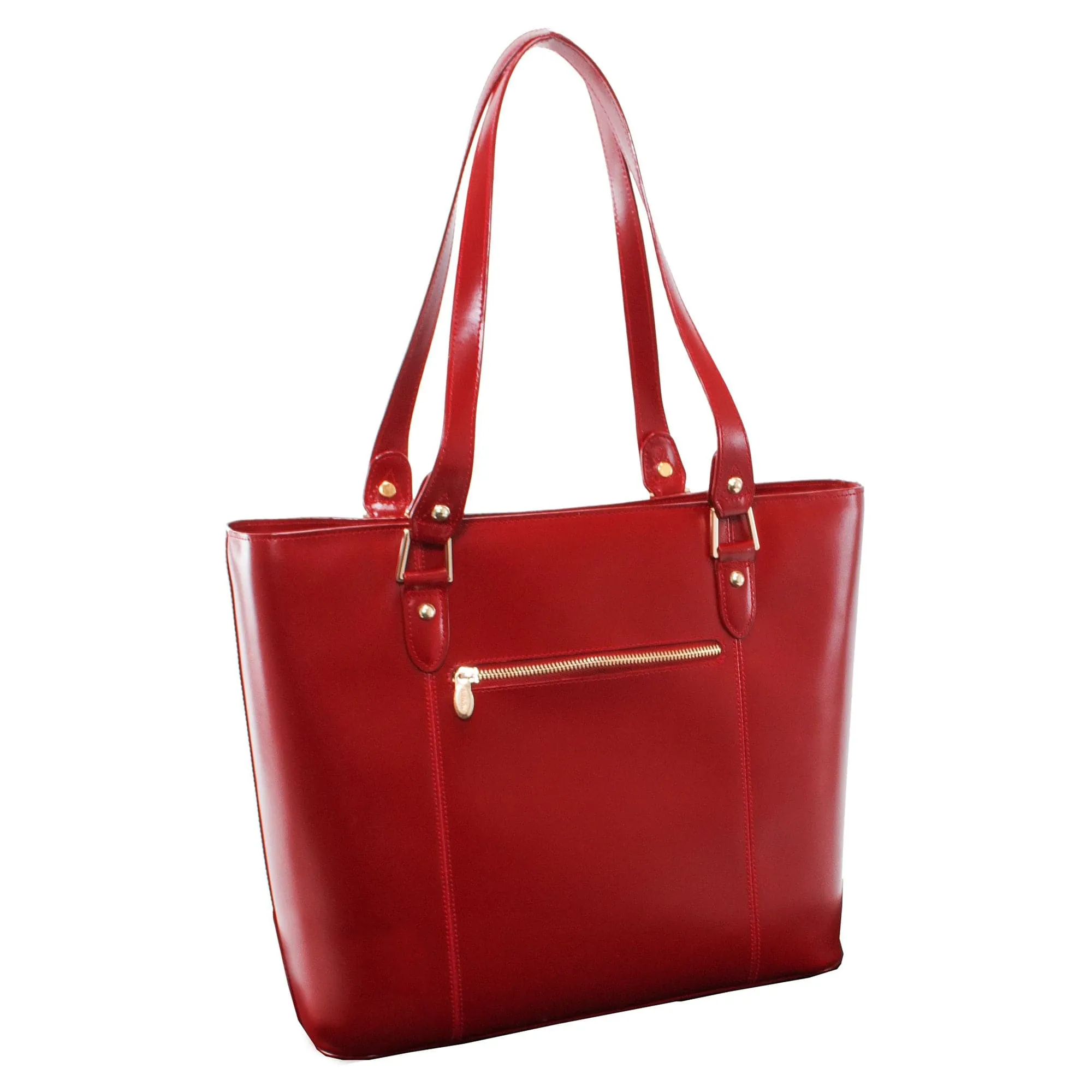 McKlein USA Savarna Leather Tote Bag with Tablet Pocket