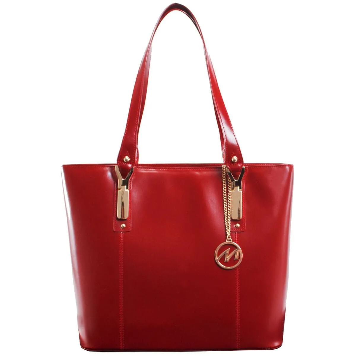 McKlein USA Savarna Leather Tote Bag with Tablet Pocket