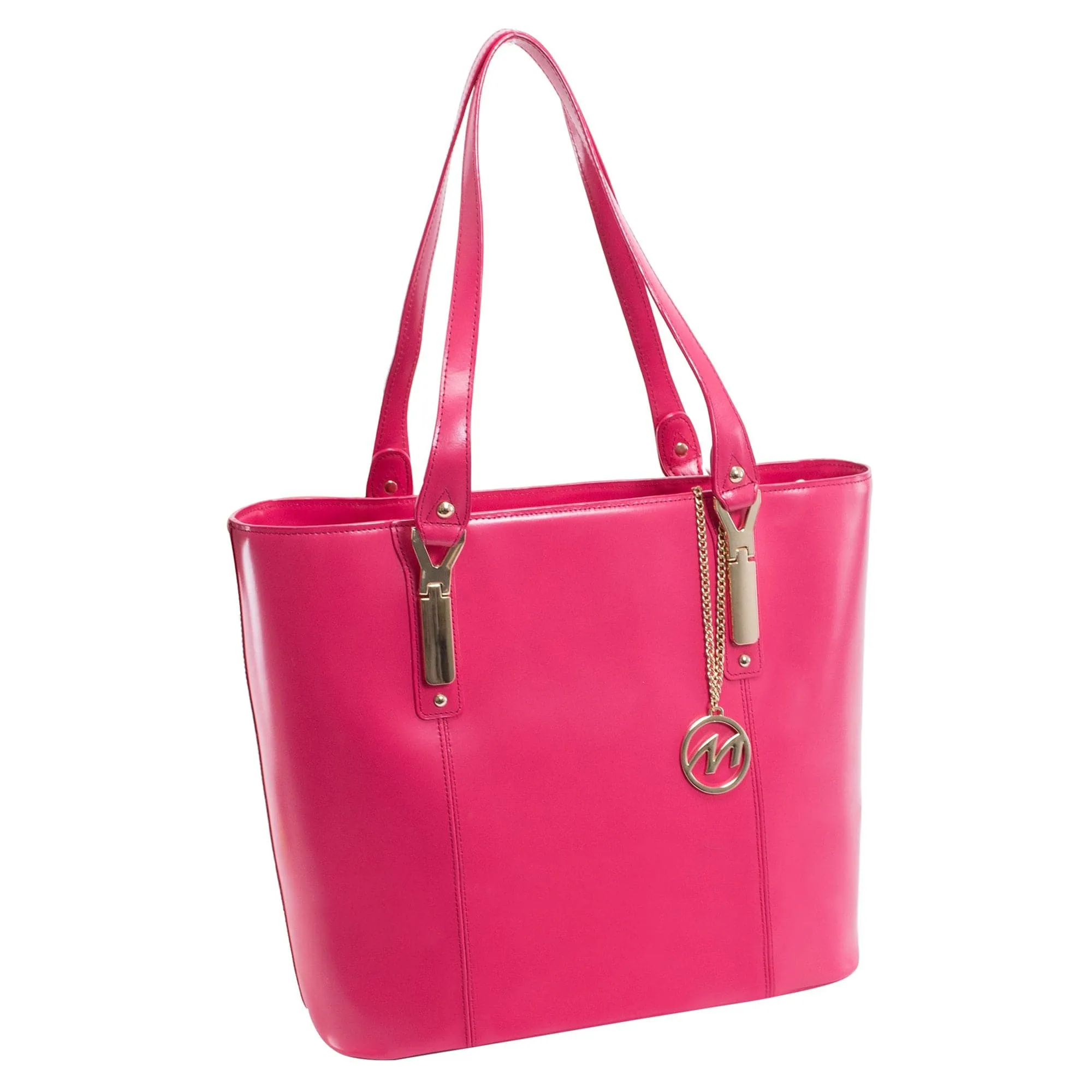 McKlein USA Savarna Leather Tote Bag with Tablet Pocket