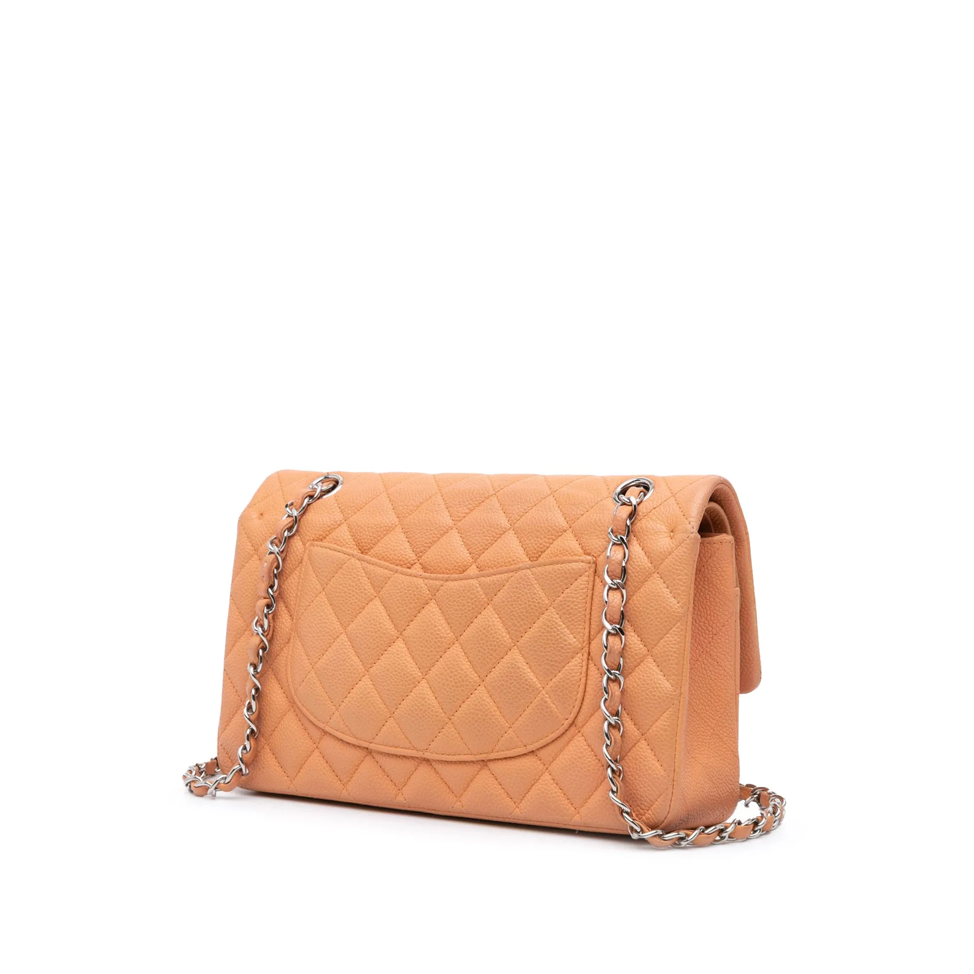 Medium Classic Caviar Double Flap