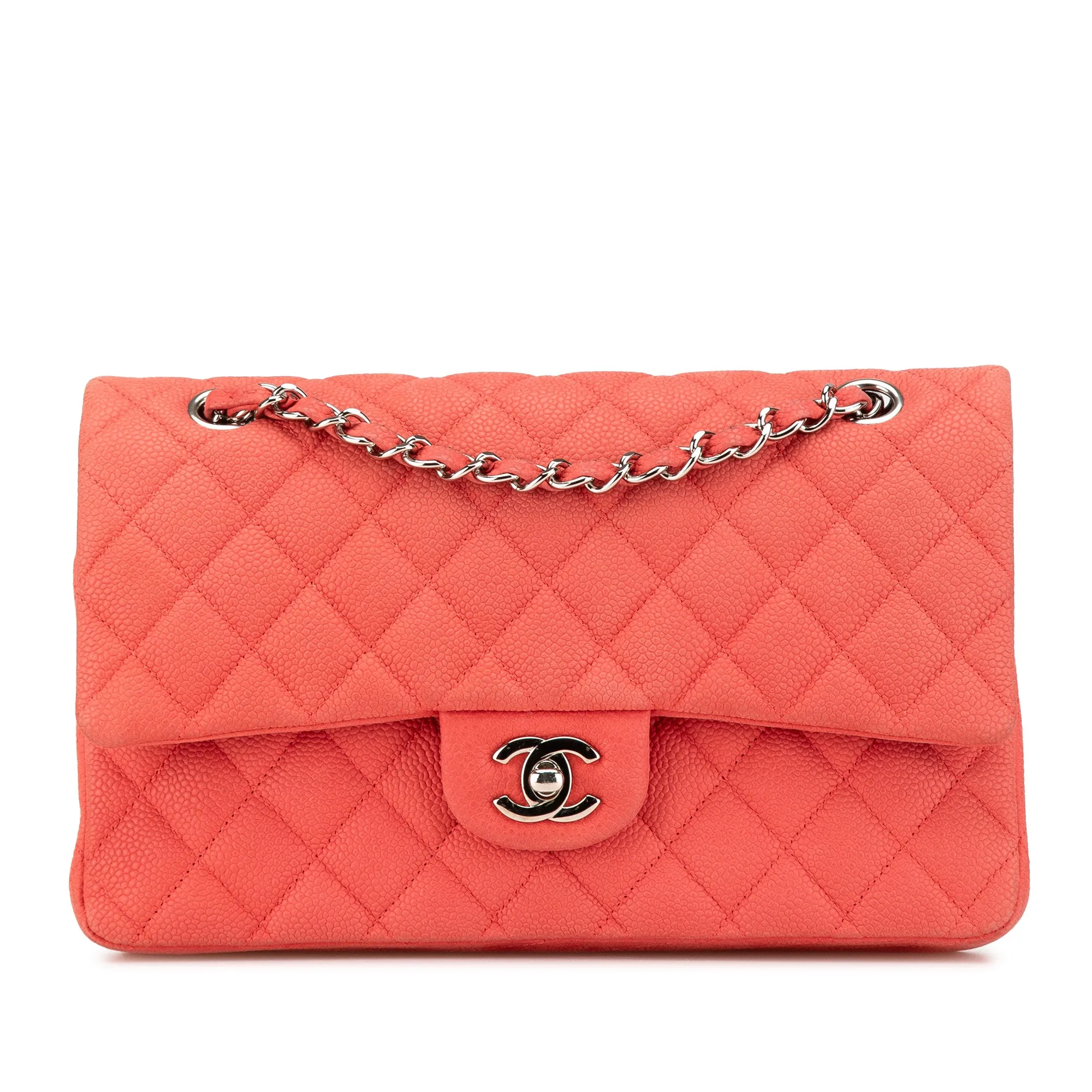 Medium Classic Caviar Double Flap