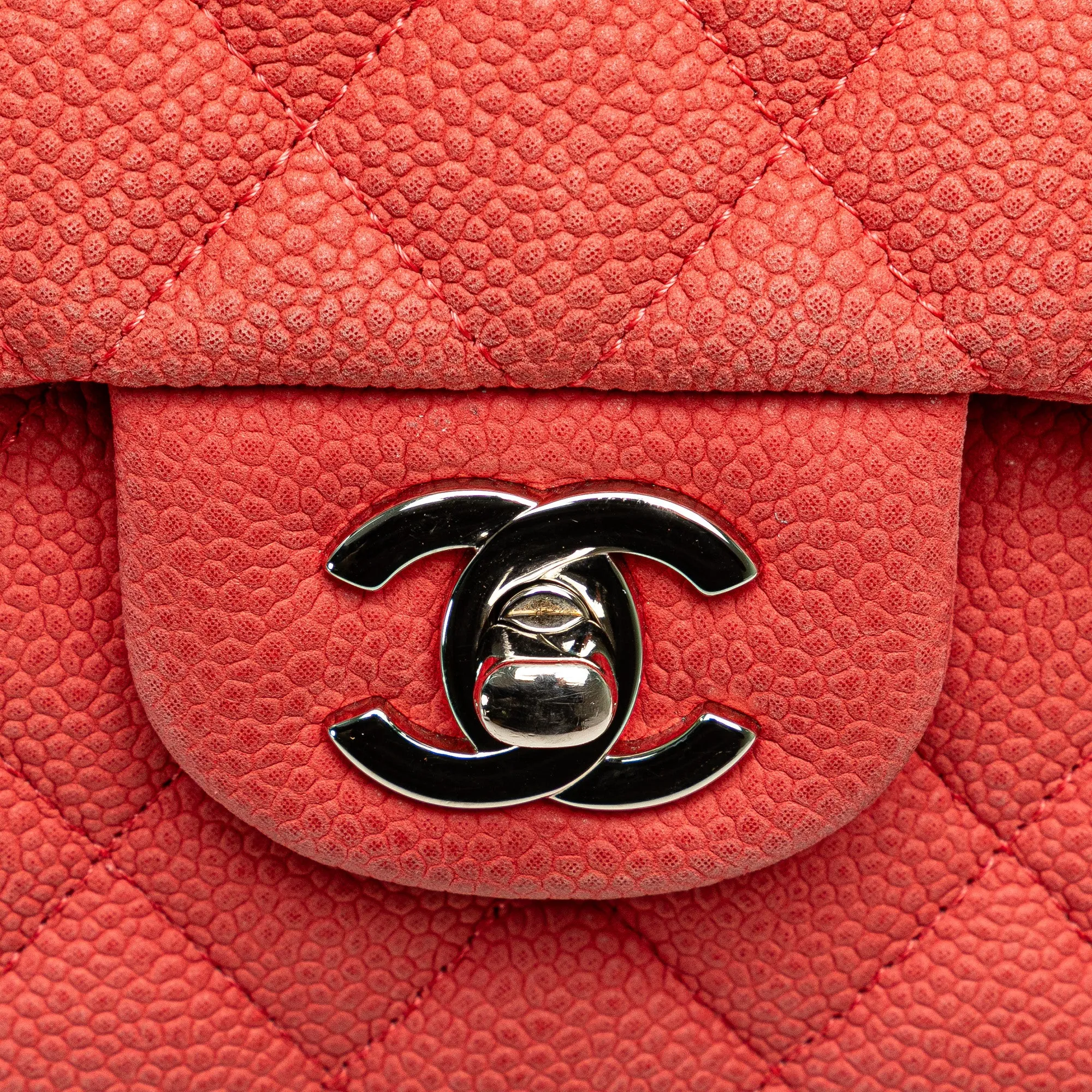 Medium Classic Caviar Double Flap