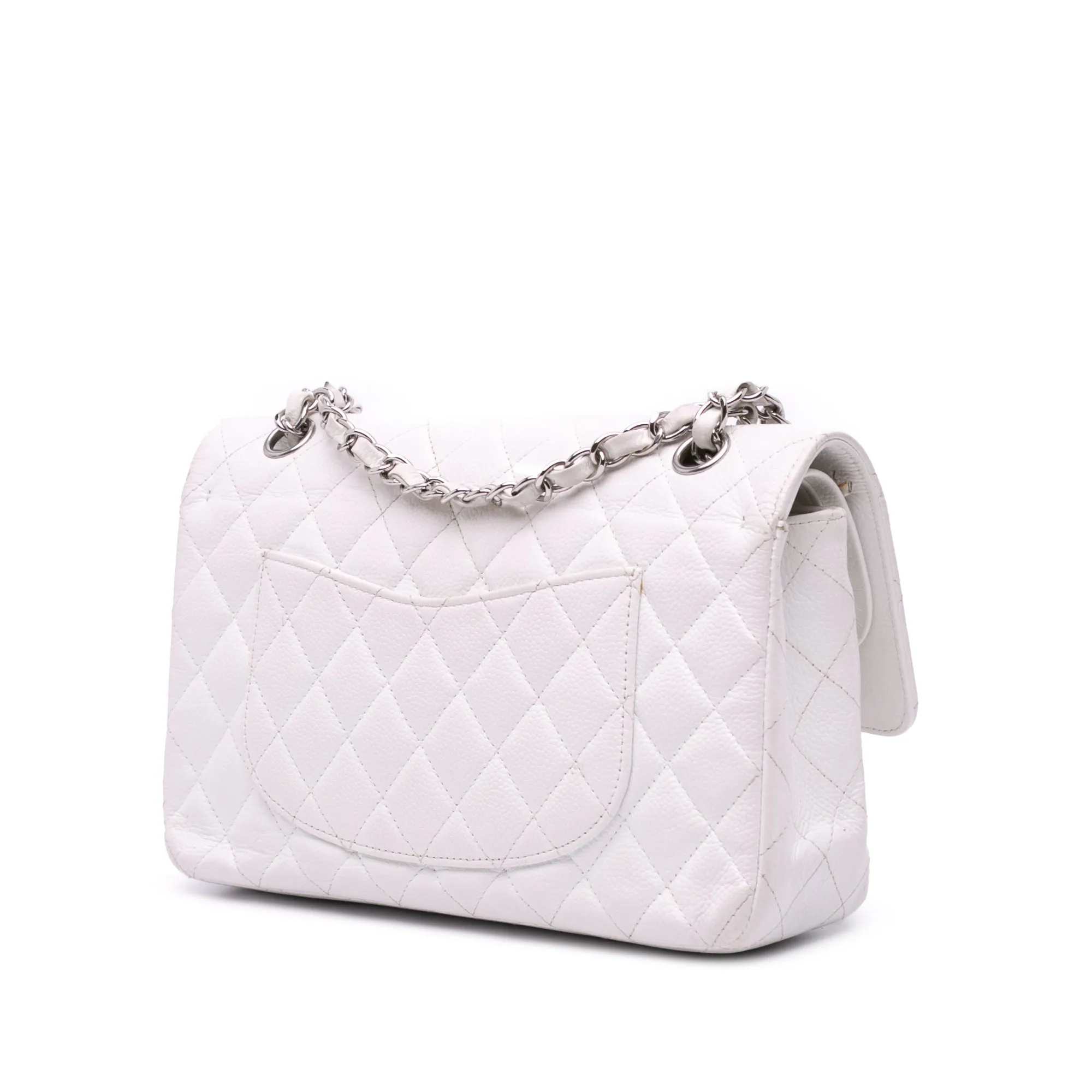 Medium Classic Caviar Double Flap