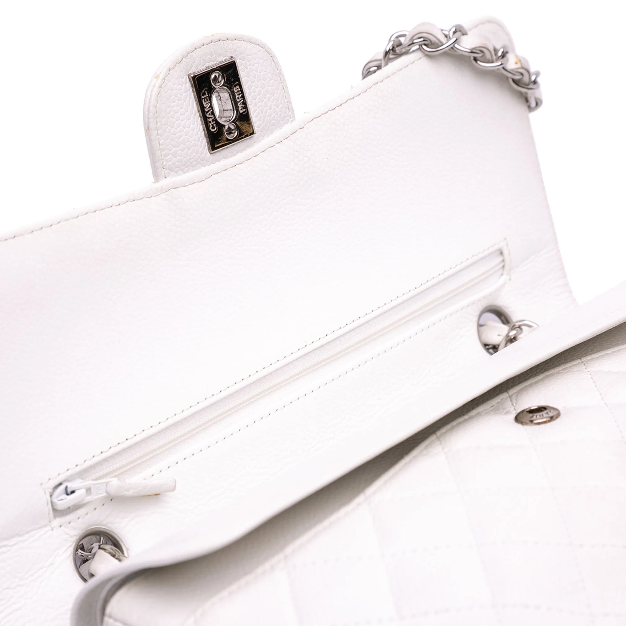 Medium Classic Caviar Double Flap