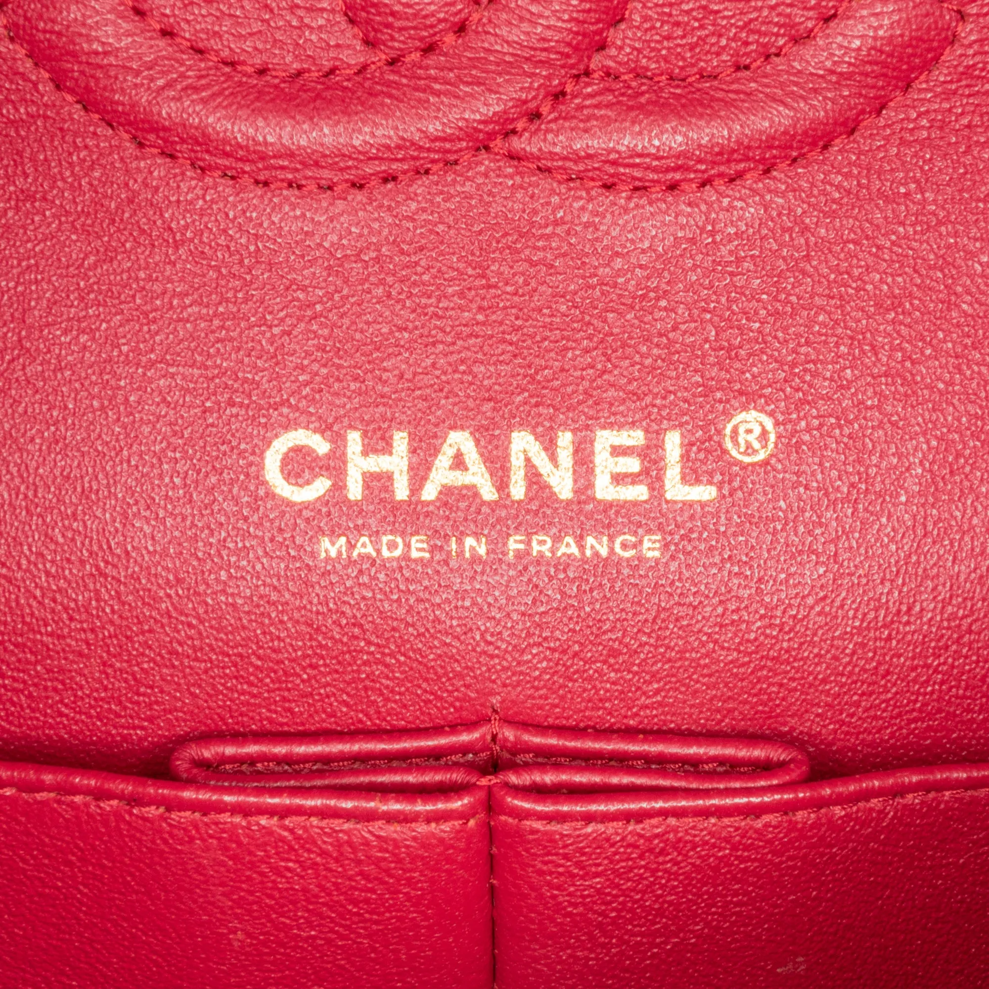 Medium Classic Lambskin Double Flap