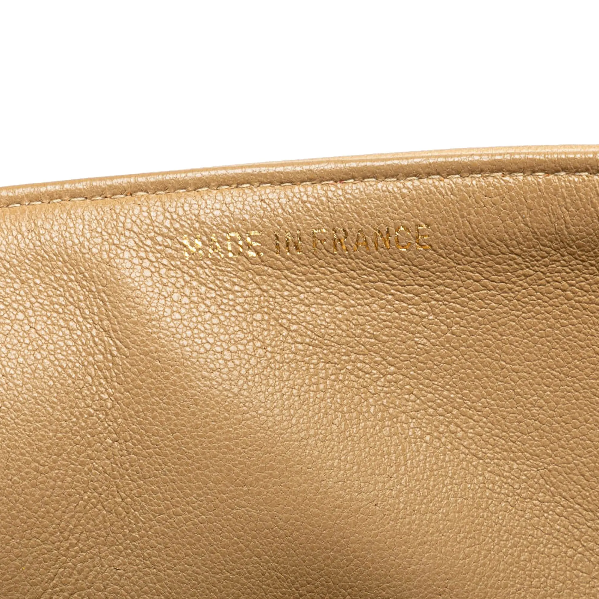 Medium Classic Lambskin Double Flap