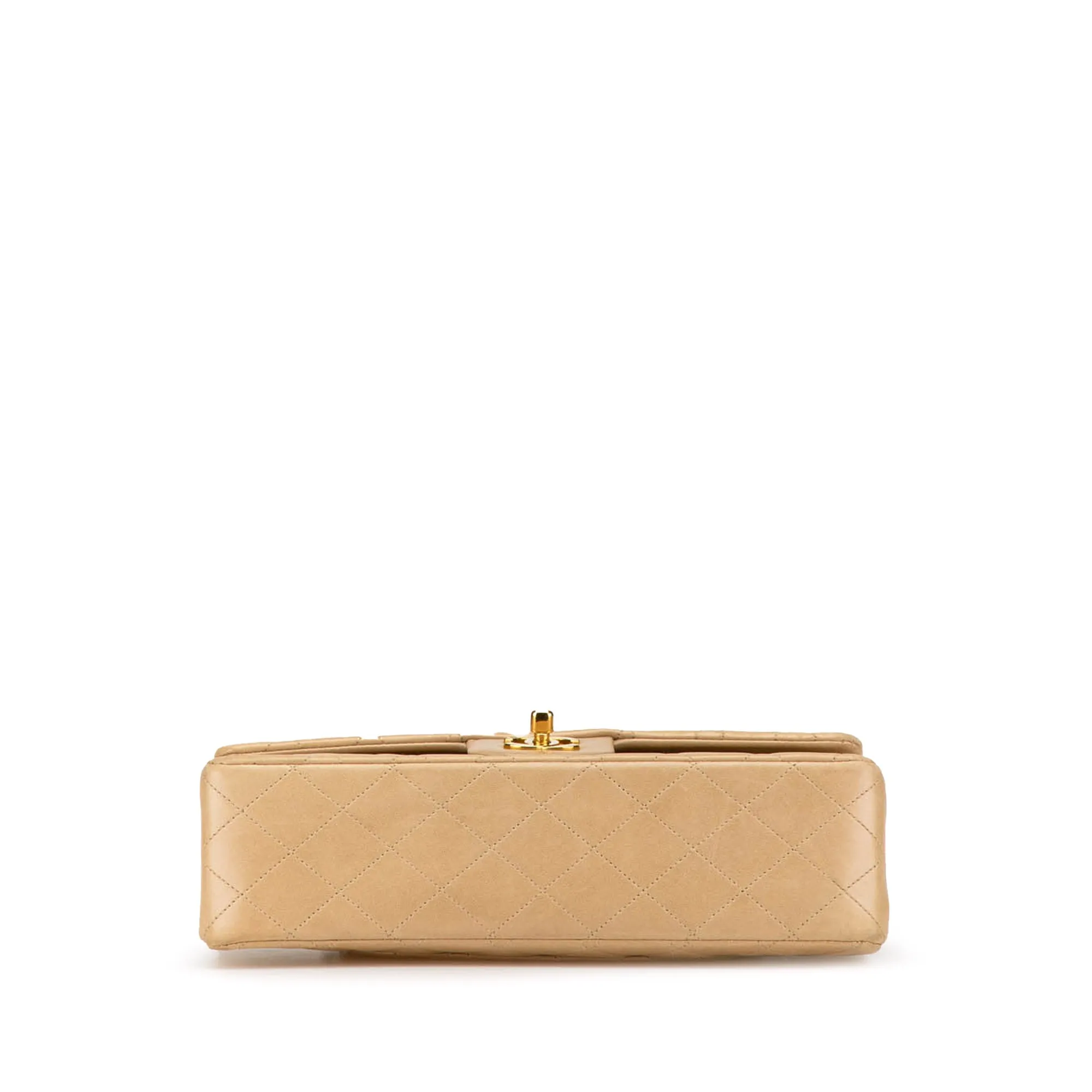 Medium Classic Lambskin Double Flap