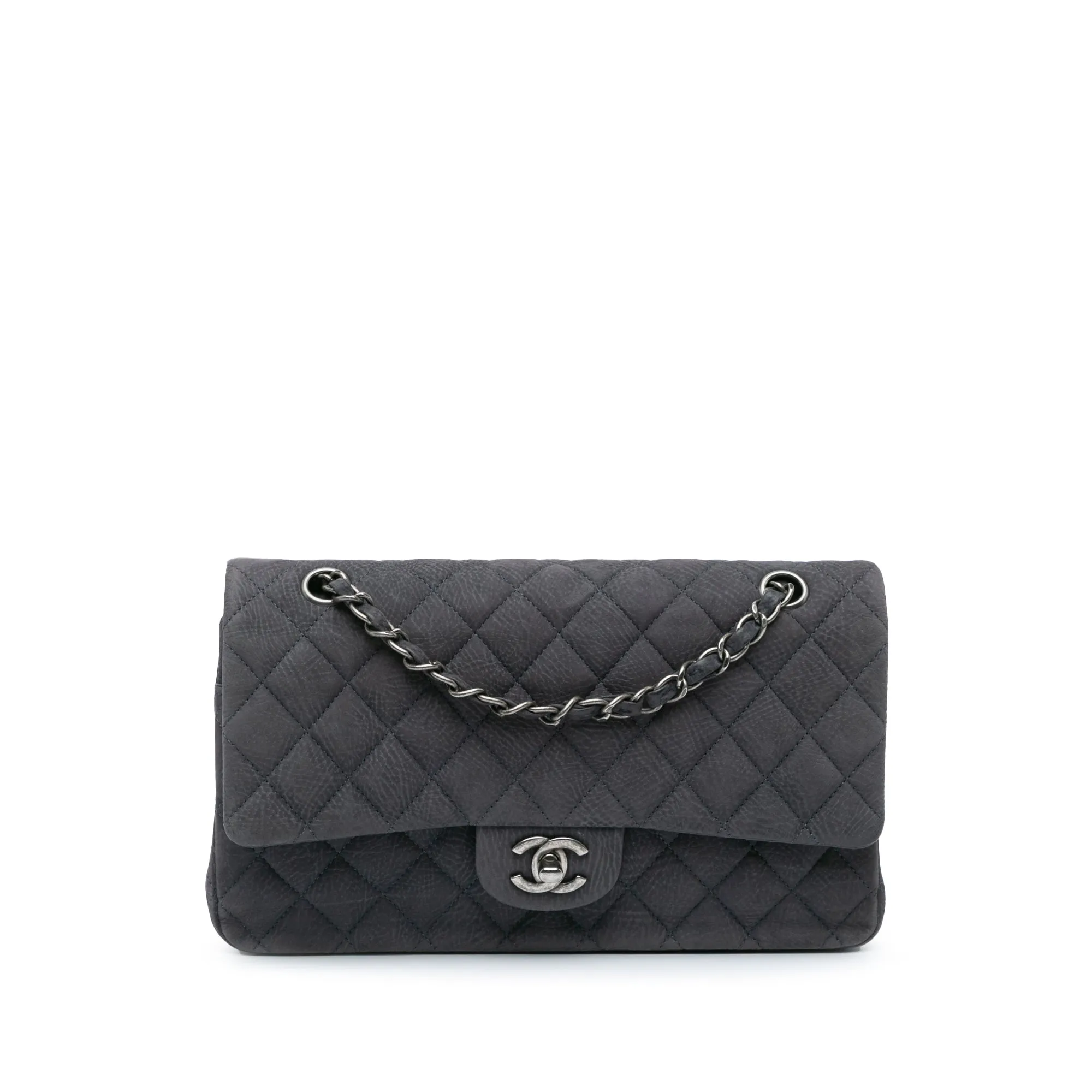 Medium Classic Nubuck Double Flap