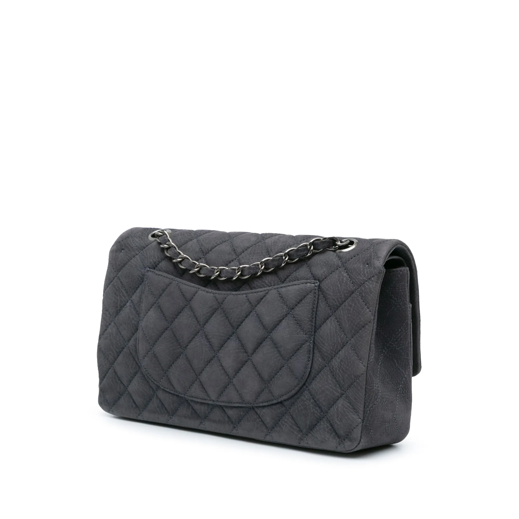 Medium Classic Nubuck Double Flap