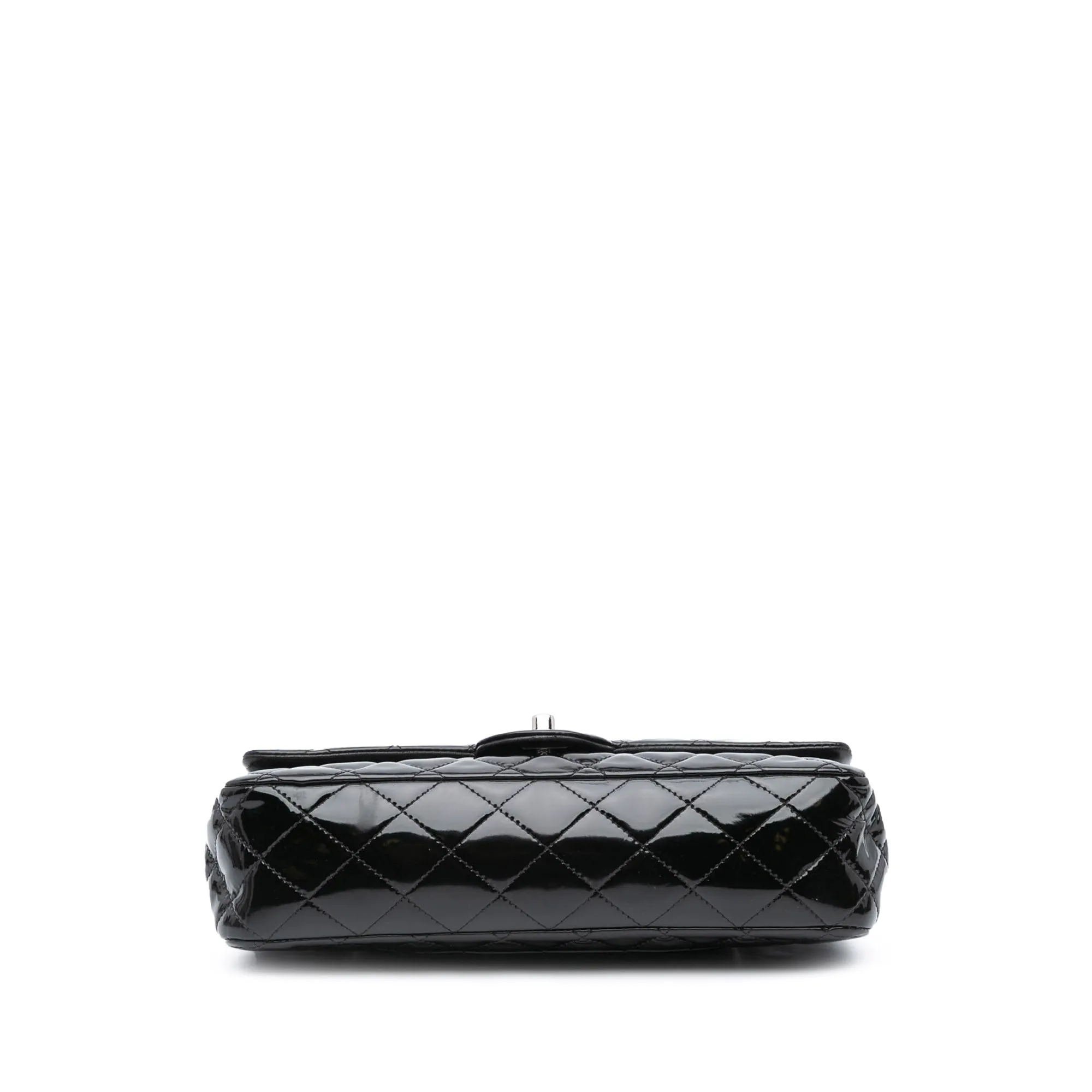 Medium Classic Patent Double Flap