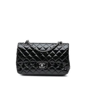 Medium Classic Patent Double Flap
