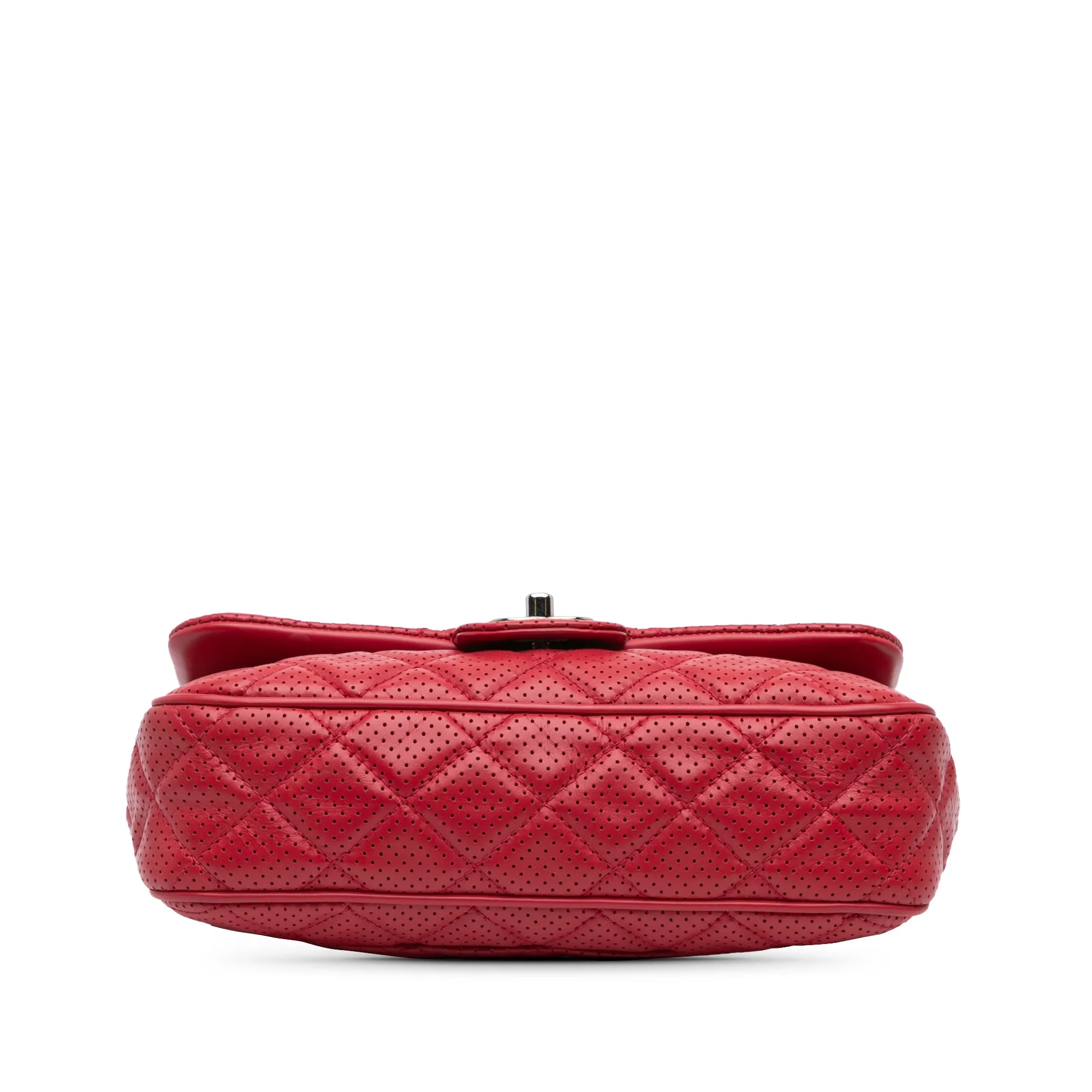 Medium Perforated Lambskin Punch Flap