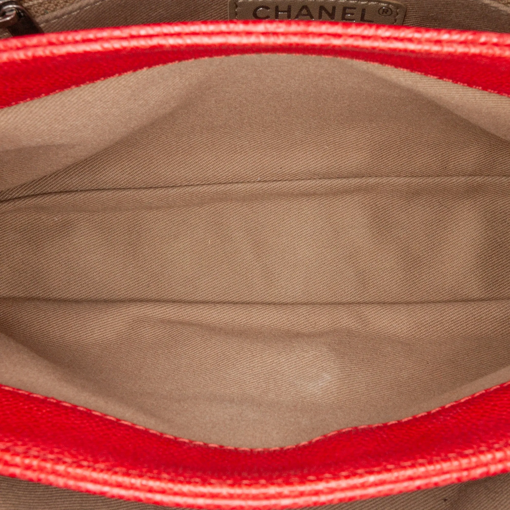 Medium Quilted Caviar Simply CC Flap