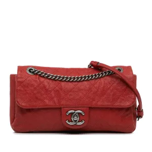 Medium Quilted Caviar Simply CC Flap