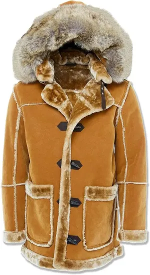 Men Denali Shearling Jackets (Cognac)