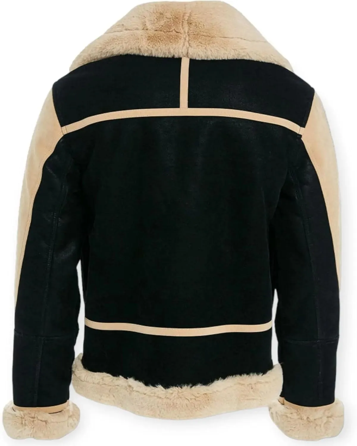 Men Vienna Fur Bomber Jackets (Black Coffee)