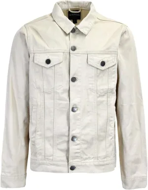 Men's Distressed Denim Jacket
