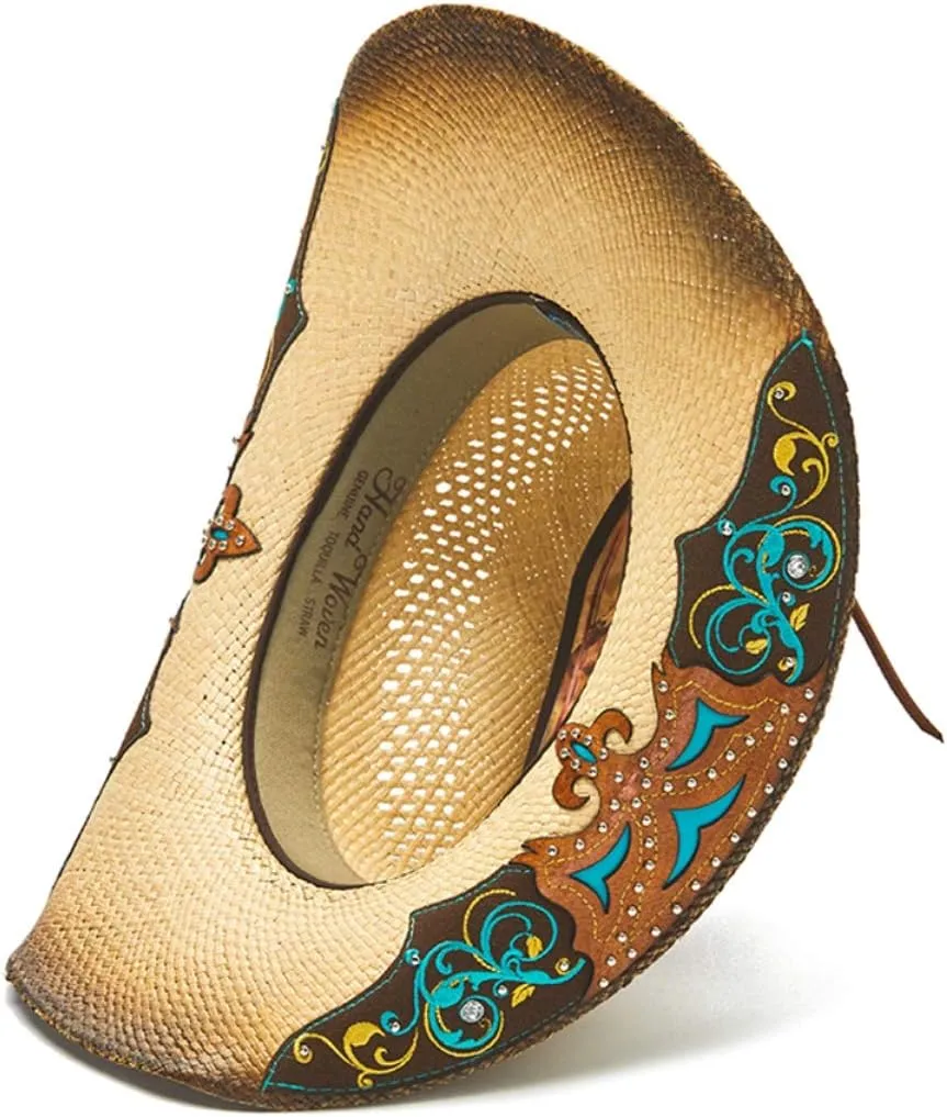 Men's Saddleabck Studded Western Hat