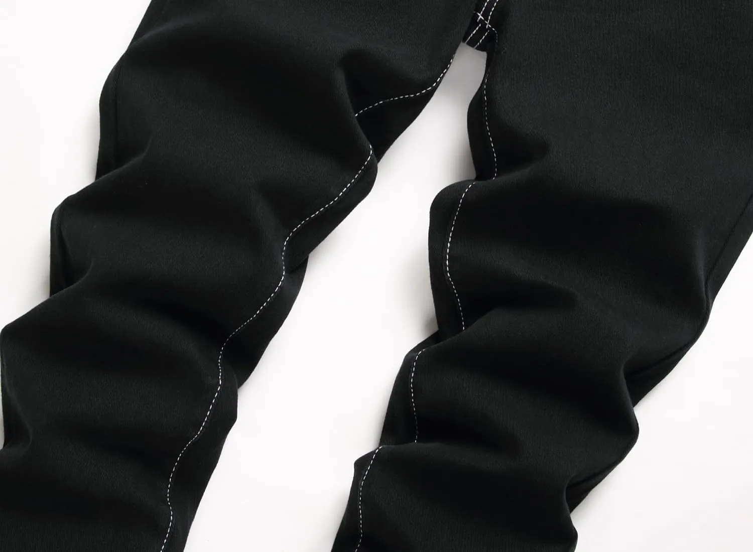 Men's Slim Fit Stretch Jeans Ripped Skinny Jeans for Men, Fashion Straight Leg Comfort Flex Waist Cargo Denim Pants