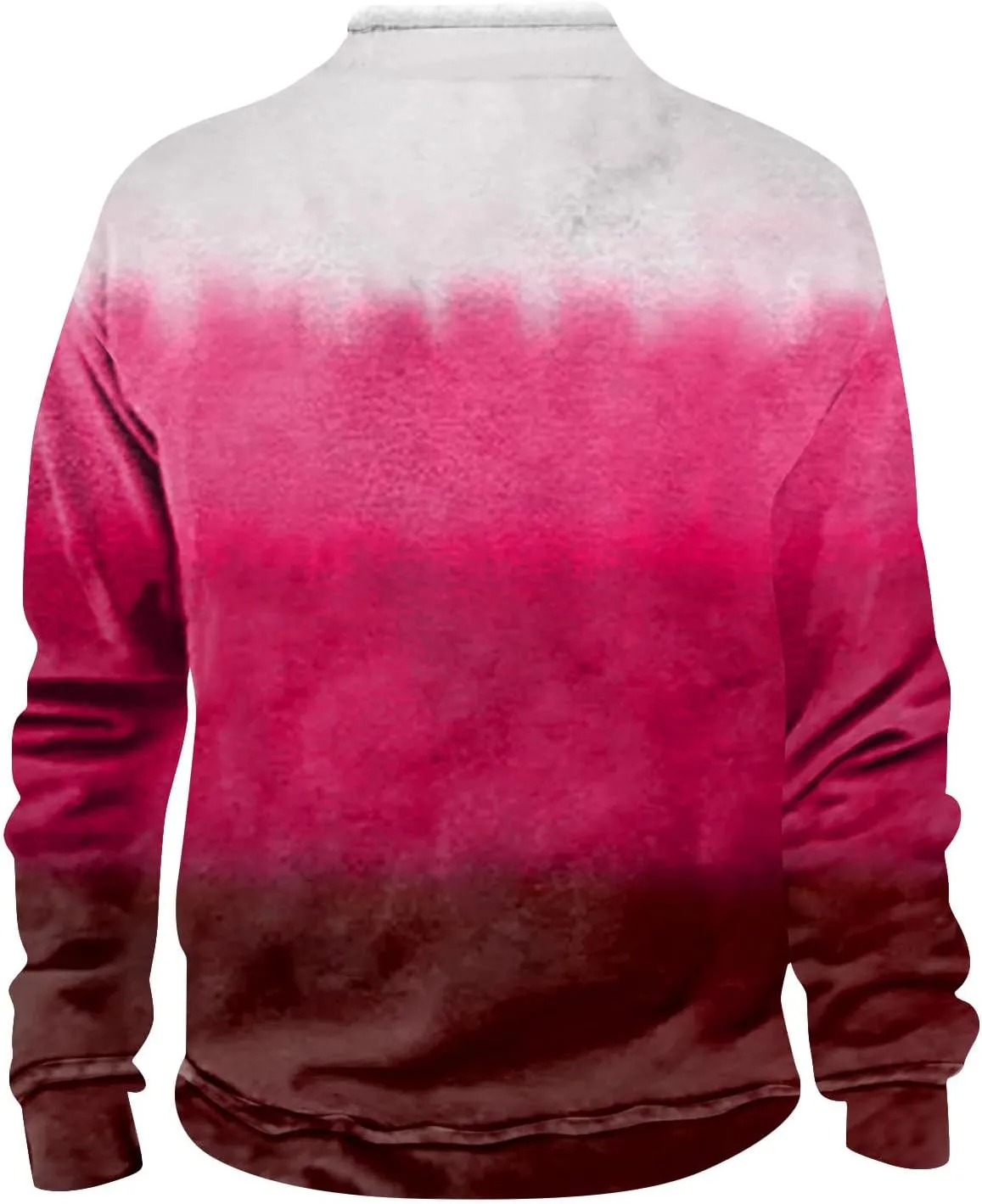 Men's Vintage Western Cowboy Zipper Sweatshirt Winter Thick Sweater Half Zip Stand Collar Cowboy Print Jacket Coats