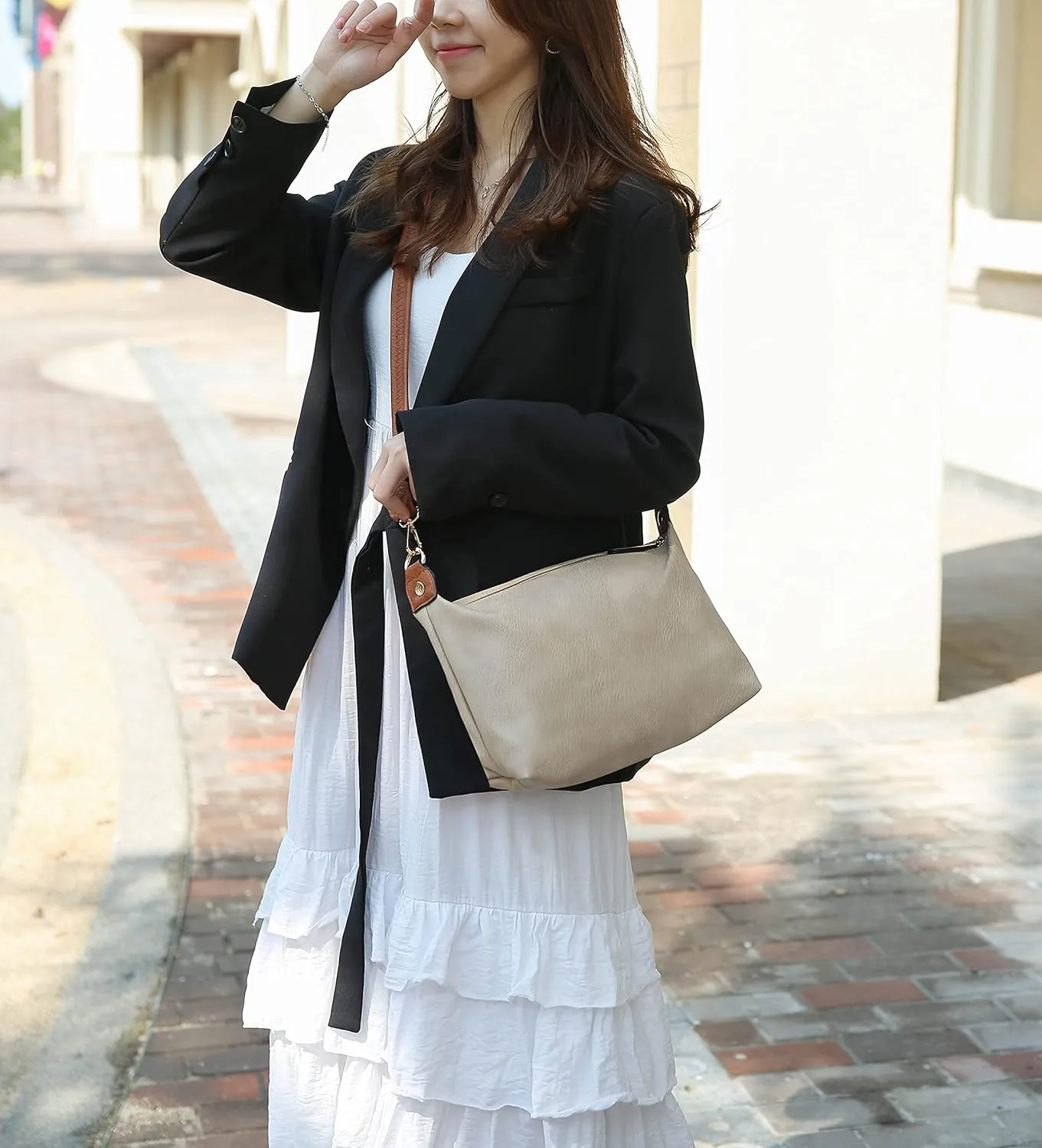 Mia K Collection 3-PC Set, Studded Tote Bag for Women, Pouch Handbag, Wristlet Purse, Crossbody Shoulder Strap PU Leather