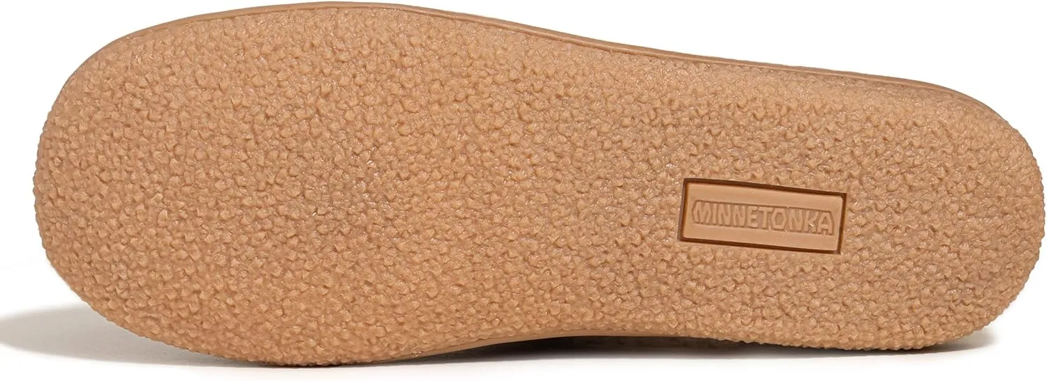 Minnetonka Women's Camp Collar Scuff Slippers