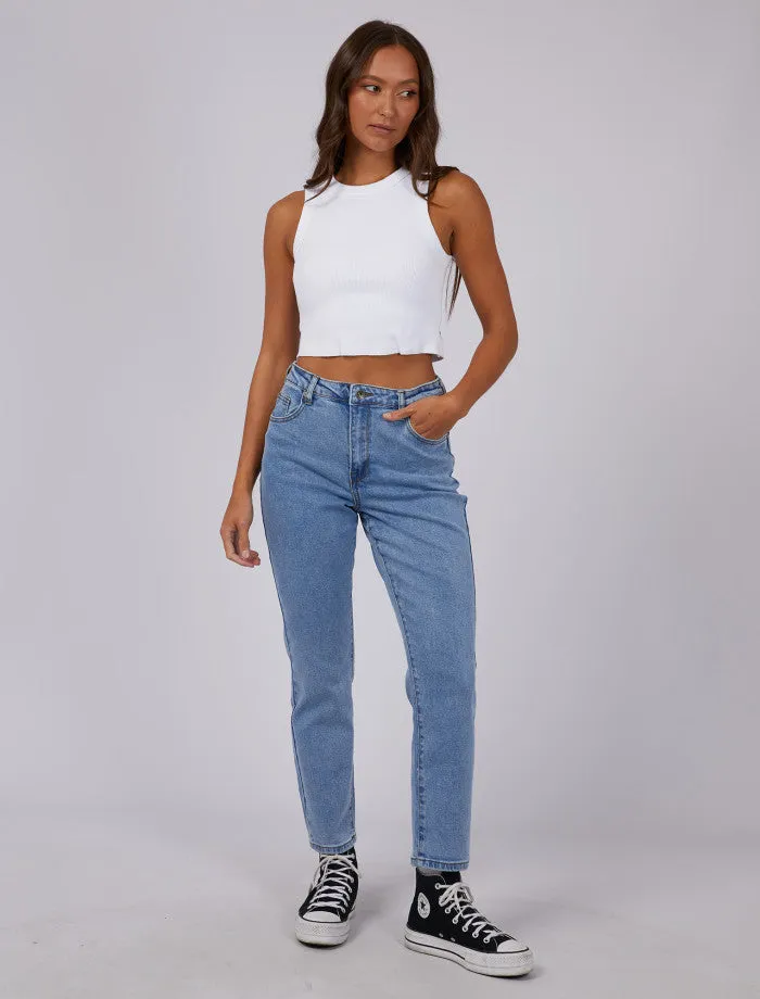 Monica Mom Jean | Heritage Blue