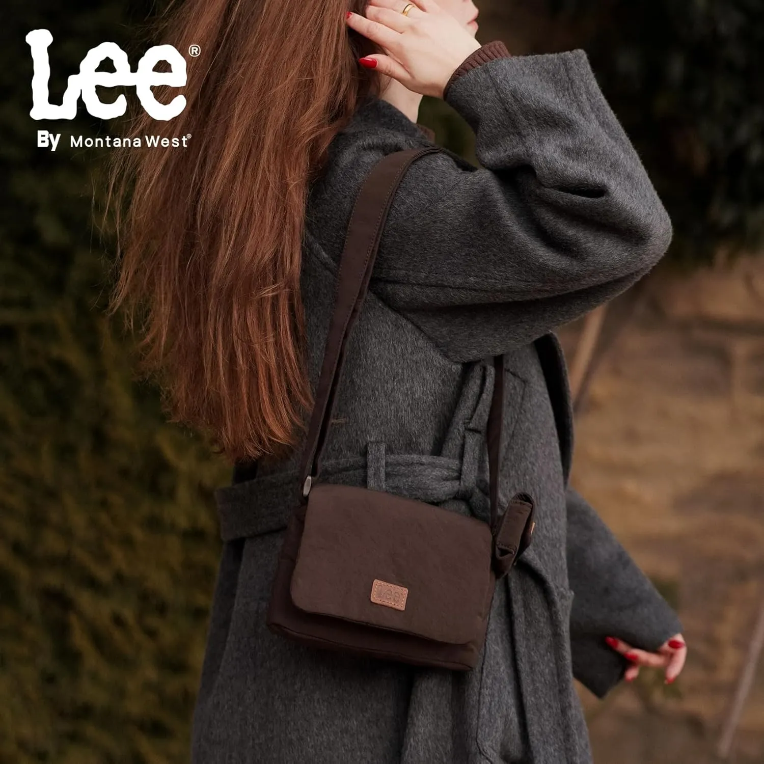 Montana West x Lee Small Crossbody Bags for Women Lightweight Mini Shoulder Bag with Earphone Pouch
