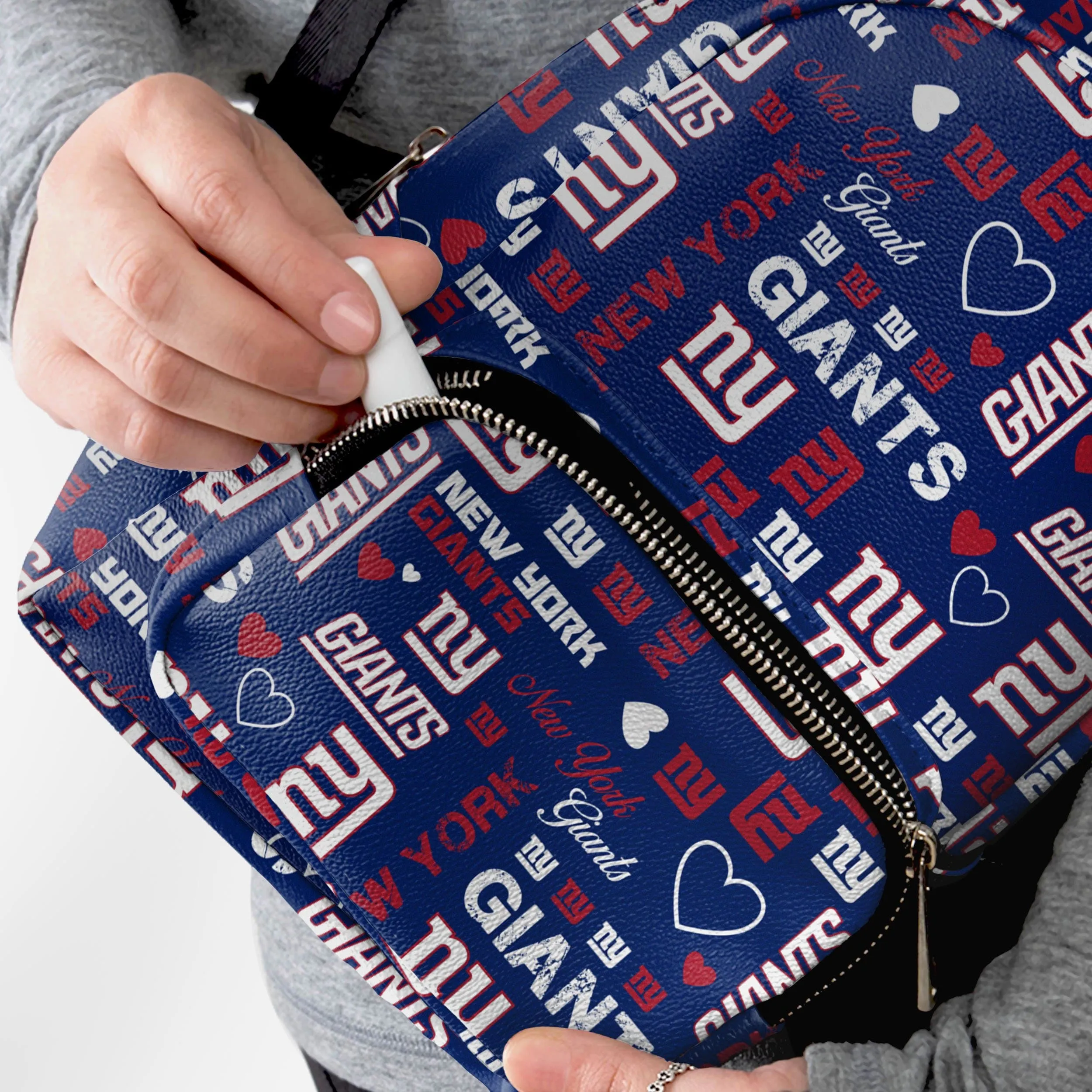 New York Giants Logo Love Mini Backpack