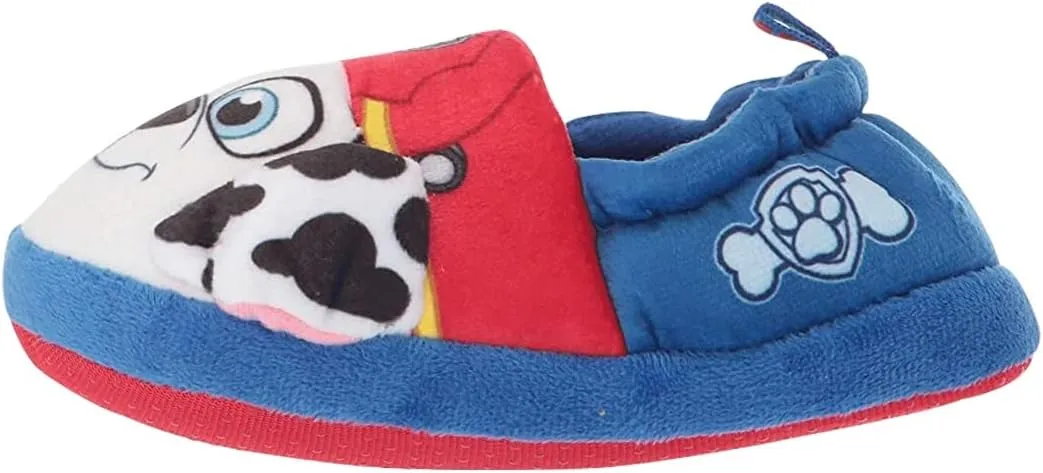 Nickelodeon Boy's Paw Patrol Chase and Marshall Slippers