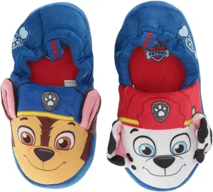 Nickelodeon Boy's Paw Patrol Chase and Marshall Slippers