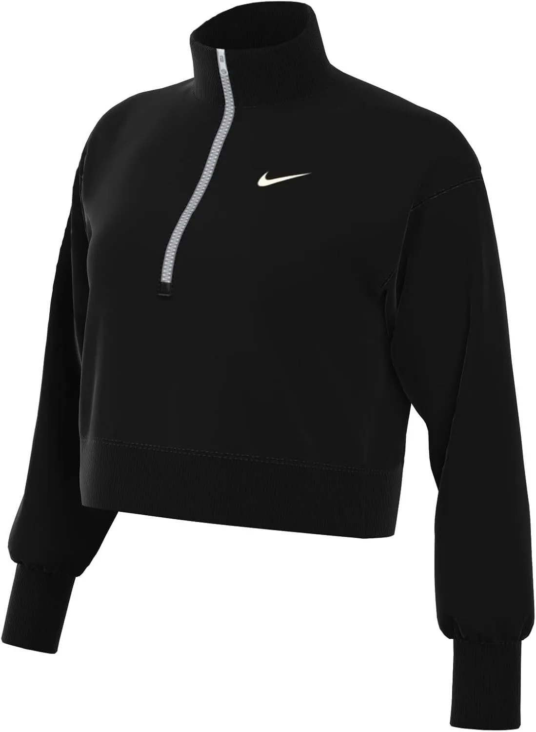 Nike Women's Sportswear Phoenix Fleece 1/4-zip Cropped Sweatshirt