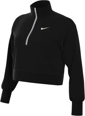 Nike Women's Sportswear Phoenix Fleece 1/4-zip Cropped Sweatshirt