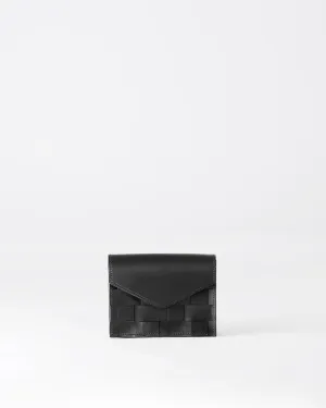 Näver Mini Shoulder Bag i Svart läder