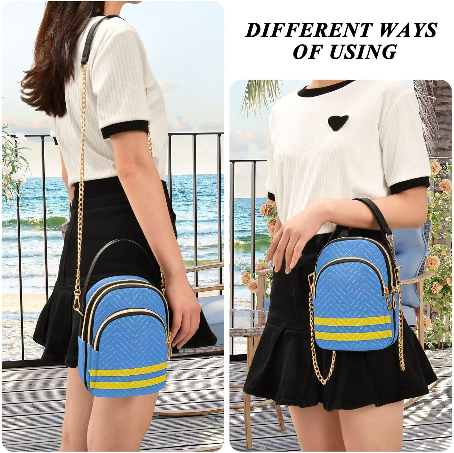 ODAWA Comoros National Flag Crossbody for Women Bag Small Crossbody Sling Bags for Women Soft Crossbody Bags for Women