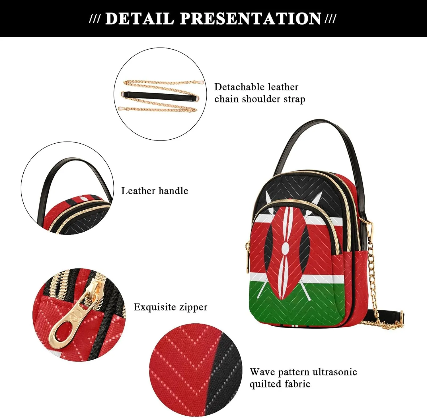 ODAWA Comoros National Flag Crossbody for Women Bag Small Crossbody Sling Bags for Women Soft Crossbody Bags for Women