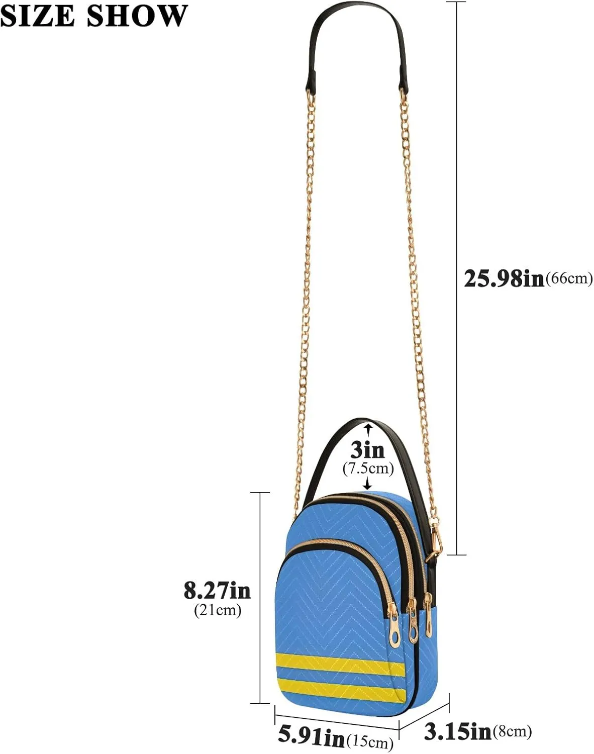 ODAWA Comoros National Flag Crossbody for Women Bag Small Crossbody Sling Bags for Women Soft Crossbody Bags for Women