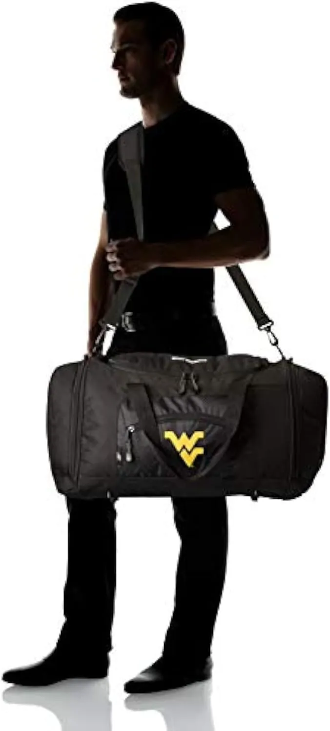 Officially Licensed NCAA "Roadblock" Duffel Bag (West Virginia Mountaineers)