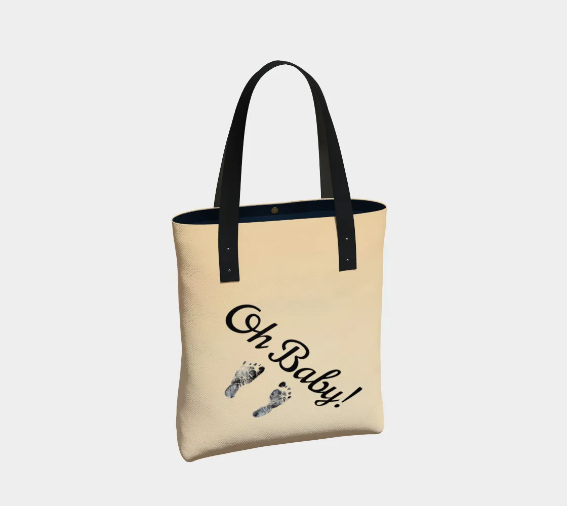 Oh Baby! Butter Yellow - Bundle Tote Plus Tumbler