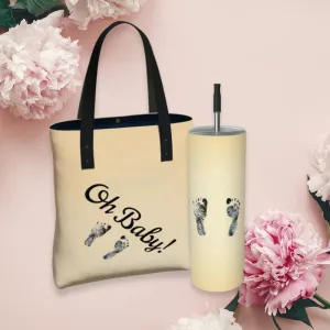 Oh Baby! Butter Yellow - Bundle Tote Plus Tumbler