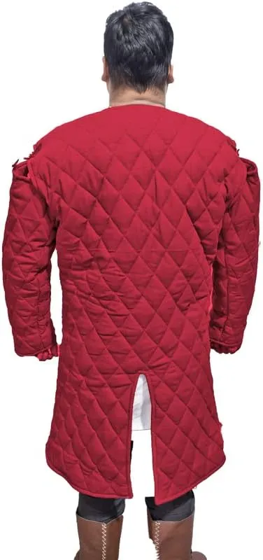 Padded gambesons fine Quilted Jacket for Renaissance/Cosplay Historical Armor Costumes